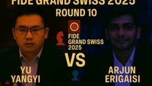 Yu vs Arjun | Tactical Draw in Round 10 | FIDE Grand Swiss 2025