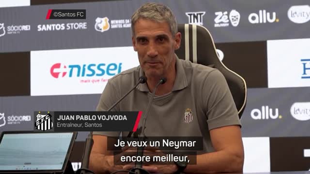 Santos - Le nouvel entraîneur s’attend à avoir “un Neymar encore meilleur”