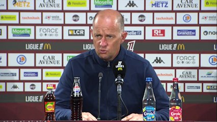 Metz - Angers, la réaction de Stéphane Le Mignan