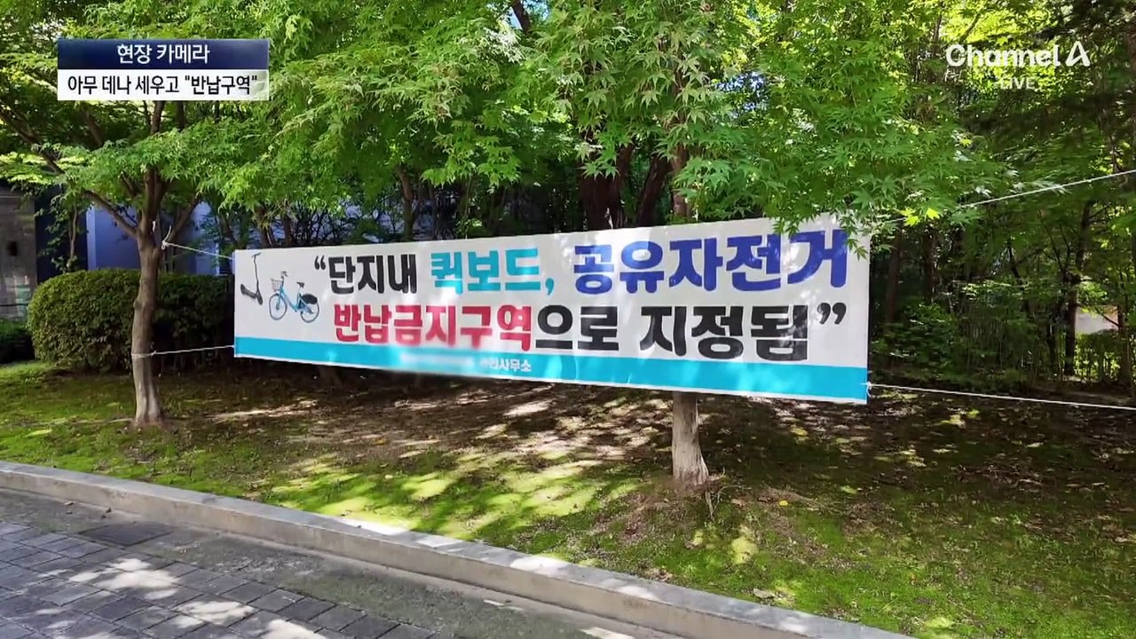 [현장 카메라]길거리 점령한 킥보드…내던지는 이유 들어보니