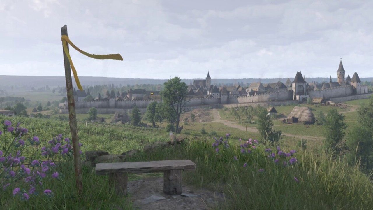 Kingdom Come 2: Wenn ihr neuerdings gelbe Bänder seht - nehmt euch unbedingt ein paar Sekunden Zeit zum Sitzen