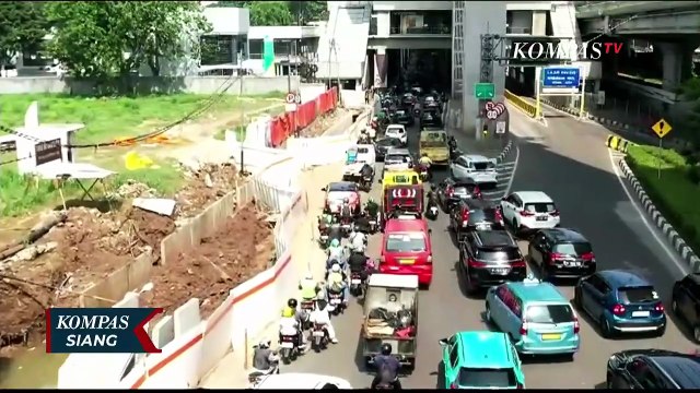 Begini Persiapan Jelang Uji Coba Rekayasa Lalu Lintas di TB Simatupang | KOMPAS SIANG