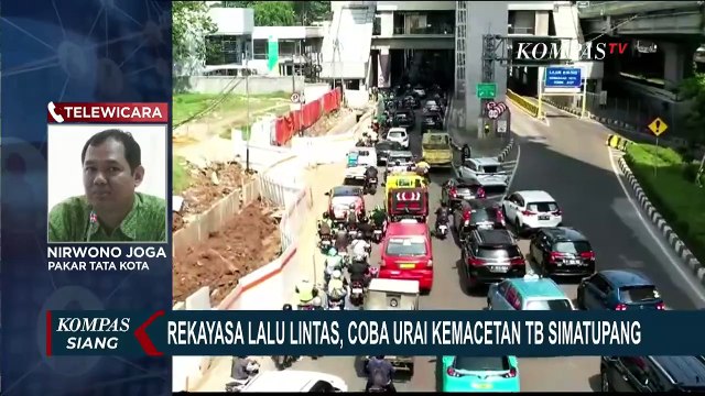 Rekayasa Lalin di TB Simatupang Apakah Efektif Urai Macet? Ini Analisis Pakar Tata Kota Nirwono Yogo