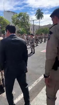 Oficiais da PM que assumirão novas unidades passam por transmissão de cargos na Bahia; acompanhe