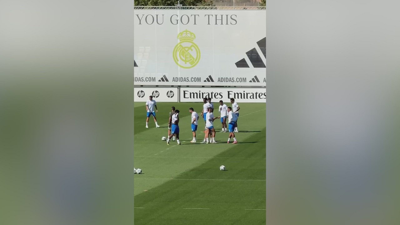 El detalle de Mbappé en el entrenamiento del Real Madrid con el que Ceballos no daba crédito