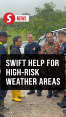 Shafie: Uncertainty in weather needs rapid measures to help people in high-risk areas