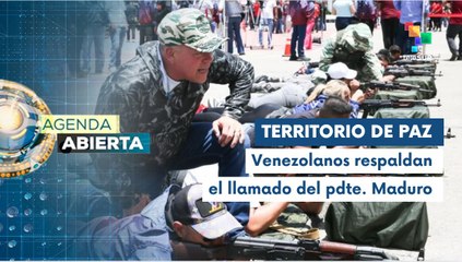 Venezolanos se preparan junto a la FANB para defender la paz del país