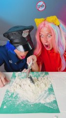 Flour Castle Mystery Unlocked! 💄🏰 #funny #shorts