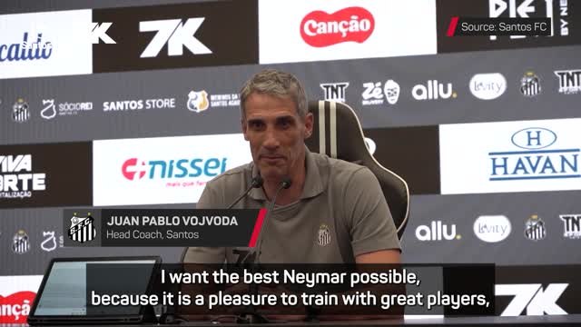 Santos coach believes Neymar is 'one of the greatest in history'