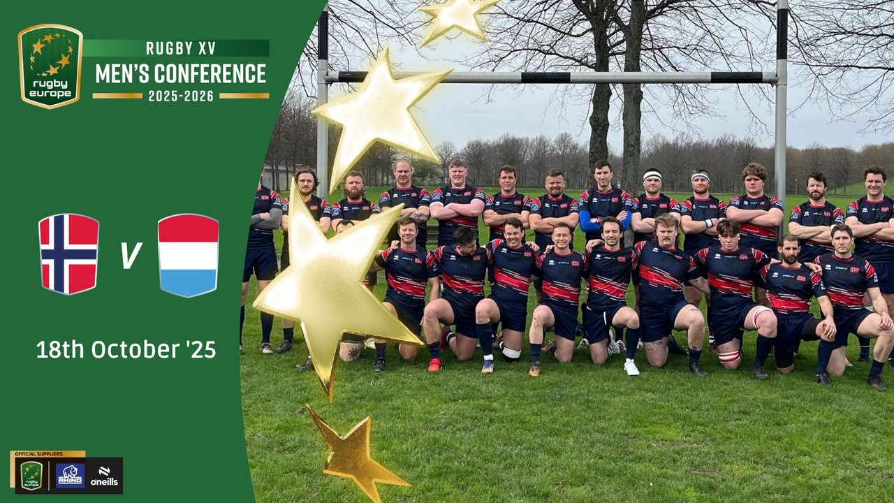 NORWAY v LUXEMBOURG - Rugby Europe Conference 2025/26