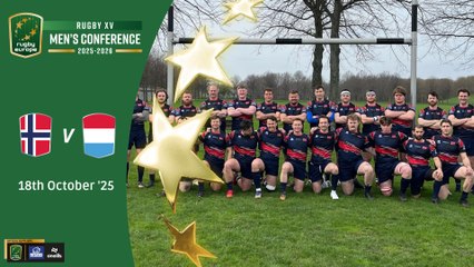 NORWAY v LUXEMBOURG - Rugby Europe Conference 2025/26