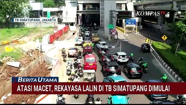 Rekayasa Lalin, Pramono Atasi Kemacetan TB Simatupang | BERUT