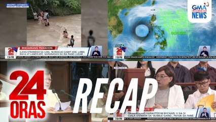 24 Oras: (Part 3) Inanod ng rumaragasang tubig sa talon | Sen. Estrada, bukas sa imbestigasyon | Trending si Ciala Dismaya, atbp.