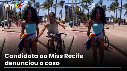 Ciclista passa a mão no corpo de modelo em sessão de fotos e jovem denuncia: ‘Violada’
