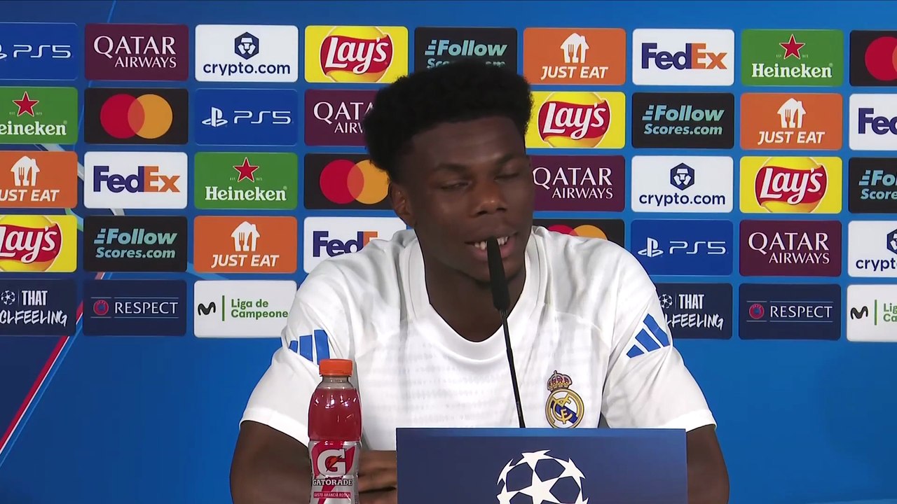Tchouaméni : « On s'attend à un match difficile » contre Marseille - Foot - Ligue des champions - Real Madrid