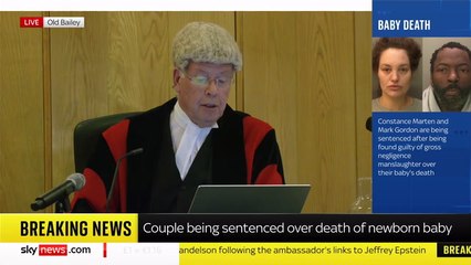 Constance Marten and lover Mark Gordon jailed for 14 years each for killing newborn baby
