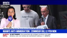 Manifestation anti-immigration à Londres: "Nous comprenons le ras-le-bol de la population de Grande-Bretagne", indique Alexandra Masson, députée RN
