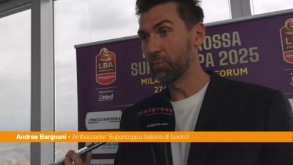 Bargnani "L'Italia ha bisogno di eventi sportivi come la Supercoppa"