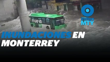 Inundaciones ‘ahogan’ Zona Metropolitana de Monterrey | Reporte Indigo