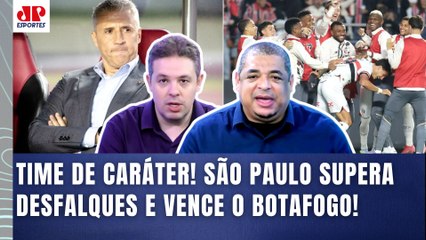 "NÃO É FÁCIL FAZER ISSO, gente! O São Paulo tá MOSTRANDO que..." NOVA VITÓRIA é EXALTADA!