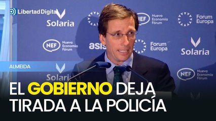 Almeida acusa al Gobierno de permitir los disturbios en la Vuelta
