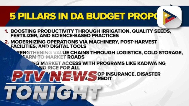 Senate, lower house, conducts hearing on agriculture