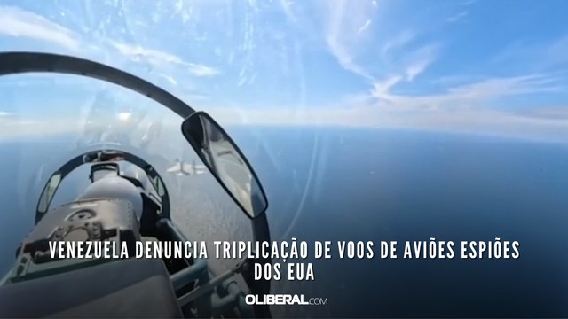 Venezuela denuncia triplicação de voos de aviões espiões dos EUA