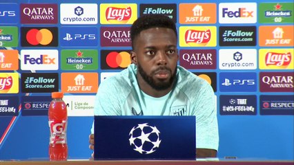 Rueda de prensa enresto valverde e iñaki williams previa la partido contra el arsenal