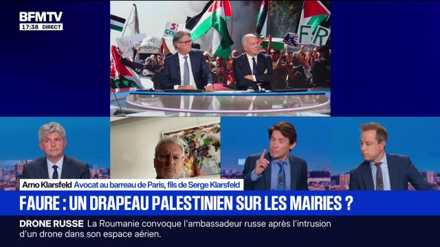 Marschall Truchot : Faure, un drapeau palestinien sur les mairies ? - 15/09