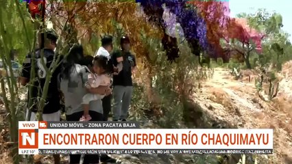 Hallan cadáver en el río Chaquimayu en Pacata Baja y la policía investiga las circunstancias
