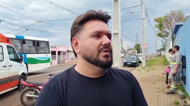 Comerciante alerta para riscos em cruzamento após atropelamento de crianças em Cascavel