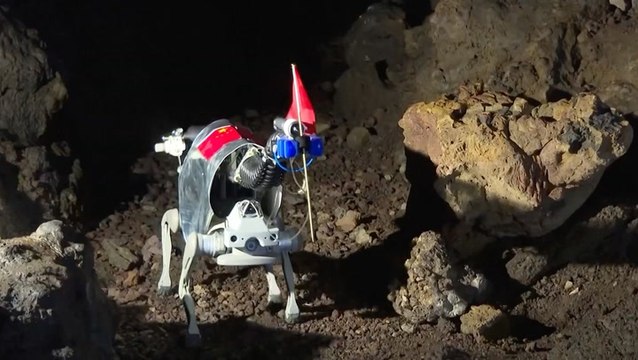 China Uses Robots To Simulate Moon Cave Exploration In Lava Tubes On Earth