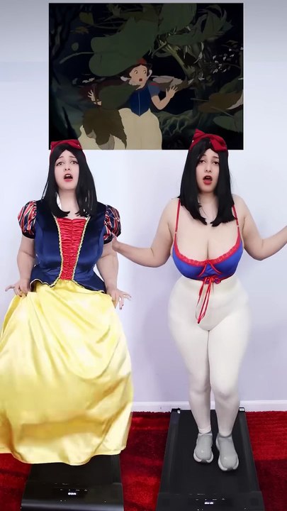 BLANCA NIEVES VS BOSQUE ATERRADOR 🌲😱#JocyCosplay #Cosplay
