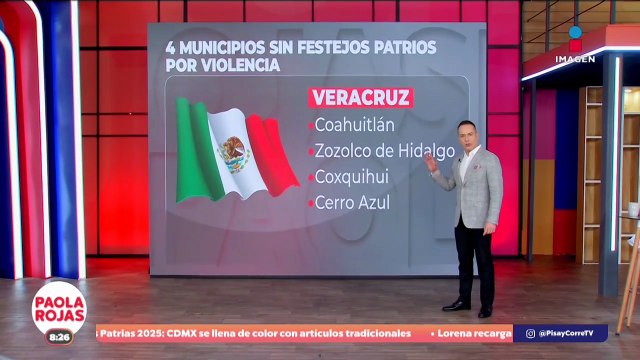 Suspensión parcial de festejos patrios en cuatro estados | DPC con Paola Rojas