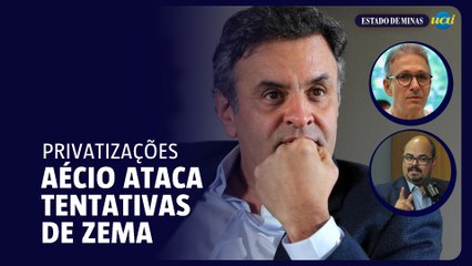 Aécio usa propaganda do PSDB para atacar Zema