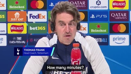 Frank confirms Kolo Muani will be 'involved' against Villarreal