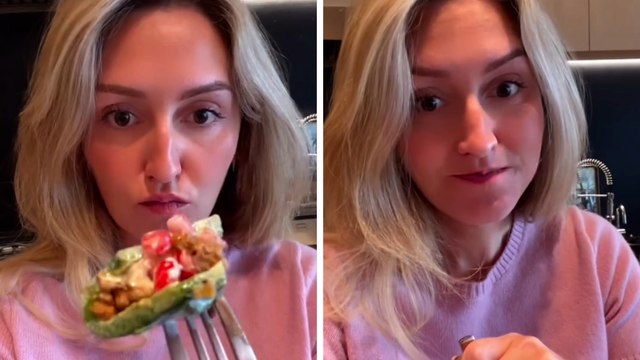 Colleen, esposa de Aaron Ramsey, se enamora de la gastronomía mexicana y prepara chiles en nogada por las fiestas patrias