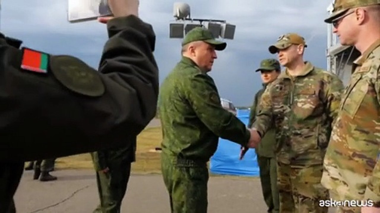 Visita a sorpresa di militari Usa ad esercitazioni russo-bielorusse