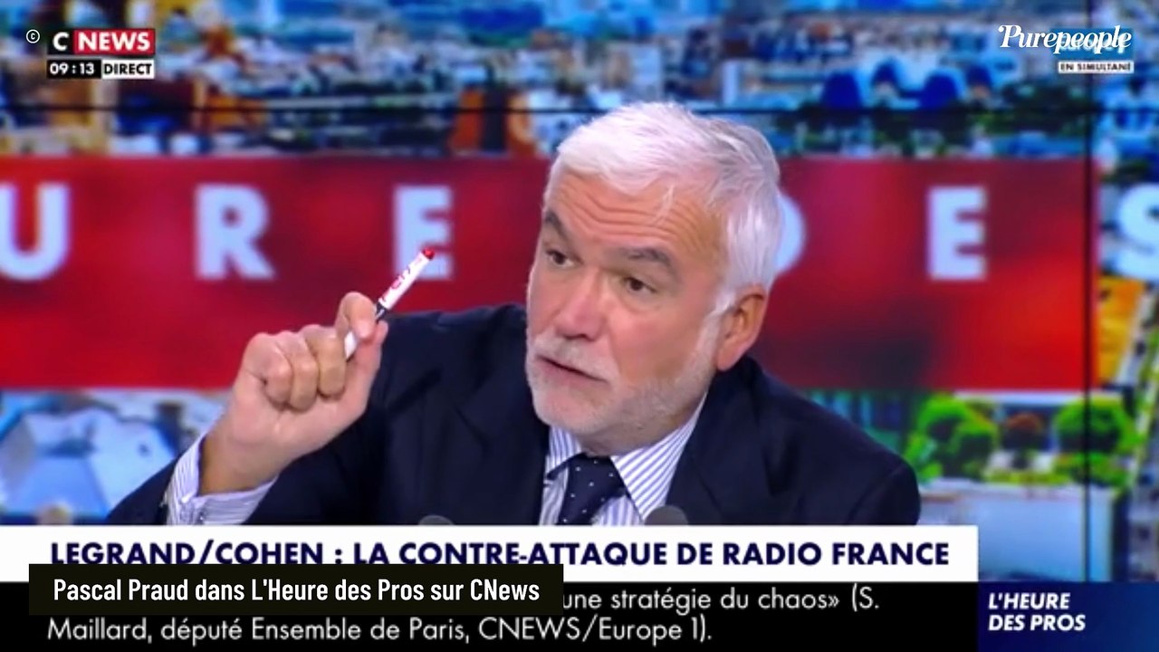 "C'est inadmissible" : Pascal Praud n'est pas du tout d'accord avec cette figure de Radio France, il attend la réaction d'une personne en particulier