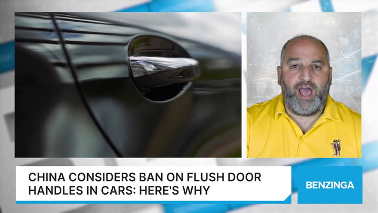China Considers Ban On Flush Door Handles In Cars: Here's Why