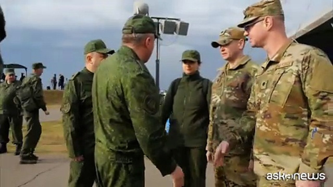 Visita a sorpresa di militari Usa ad esercitazioni russo-bielorusse