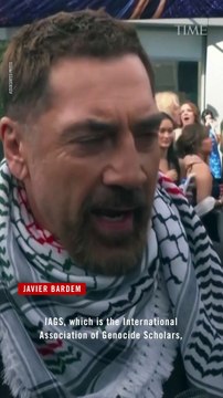 Celebrities Show Solidarity for Gaza at the Emmys [VERTICAL]