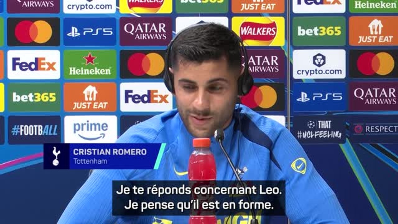 Tottenham - Romero convaincu que Messi jouera la Coupe du monde