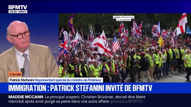 Manifestation anti-immigration: La Grande-Bretagne a fait n'importe quoi en matière de maîtrise des flux migratoires , estime Patrick Stefanini, représentant spécial du ministre de l'Intérieur