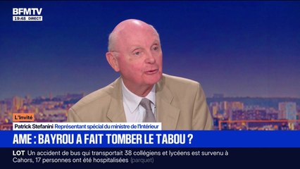 Aide médicale d'État: "C'est un facteur d'entretien des clandestins dans leur situation de clandestinité", assure Patrick Stefanini, représentant spécial du ministre de l'Intérieur