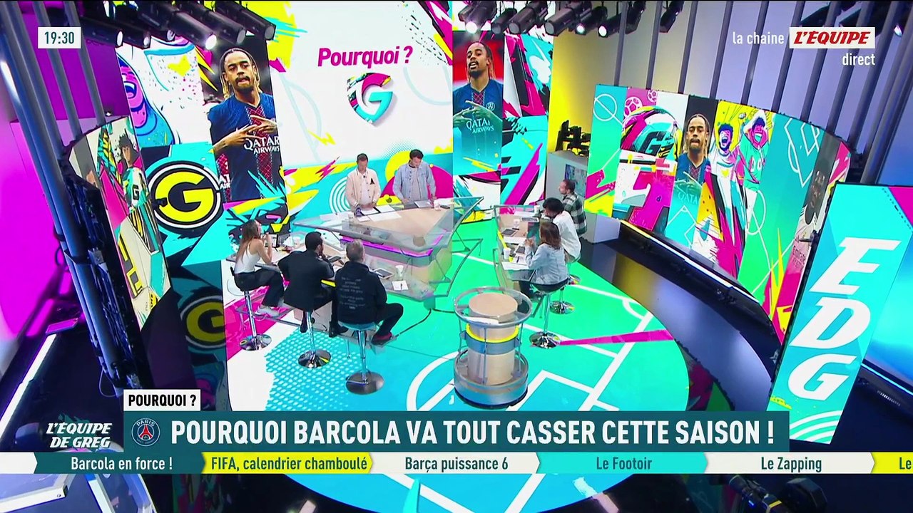 Pourquoi Bradley Barcola doit tout casser cette saison ! - Foot - Ligue 1 - PSG