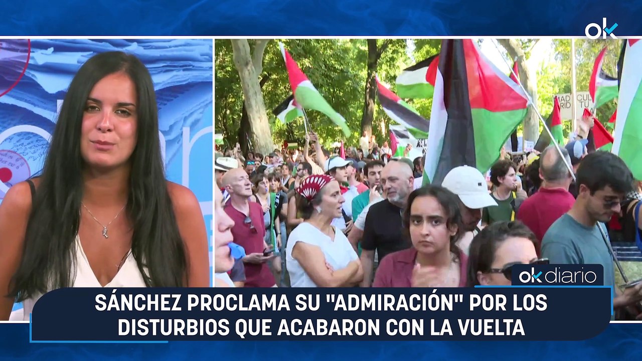 CONEXIÓN | Sánchez proclama su "admiración" por los disturbios que acabaron con La Vuelta