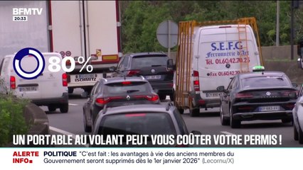 Sécurité routière: un portable au volant peut vous coûter votre permis
