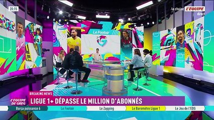 Ligue 1+ a déjà dépassé le million d'abonnés - Foot - Ligue 1