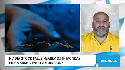 Nvidia Stock Falls Nearly 3% In Monday Pre-Market: What's Going On?